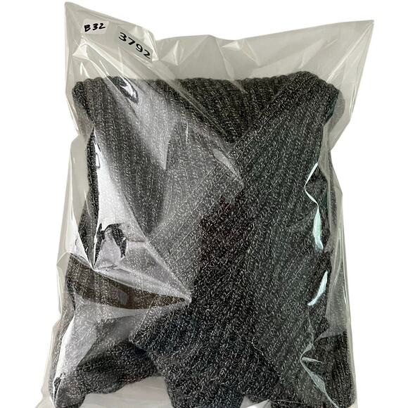 Banana Republic Ribbed Sweater Womens Small Heather Gray Cowl Neck Heavy Knit - Picture 9 of 9